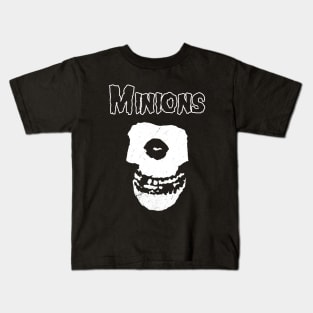 Funny Cute Skull 80's Retro Punk Rock Band Parody Kids T-Shirt